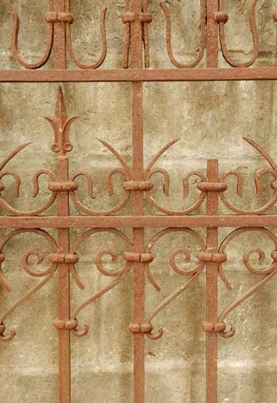 Wrought iron 19th century main gate -6