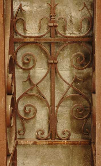 Wrought iron 19th century main gate -11
