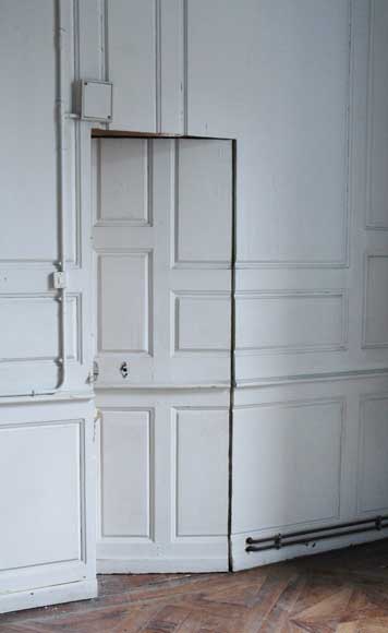 Paneled room and rare parquet flooring from the 18th century-6