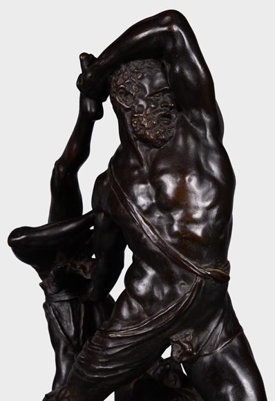 Ingé & Soyer, Bronze representing Hercules and Lichas after the model by Canova, bronze, circa 1834-2