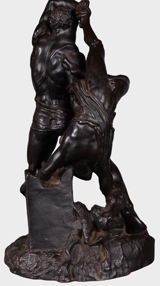 Ingé & Soyer, Bronze representing Hercules and Lichas after the model by Canova, bronze, circa 1834-4
