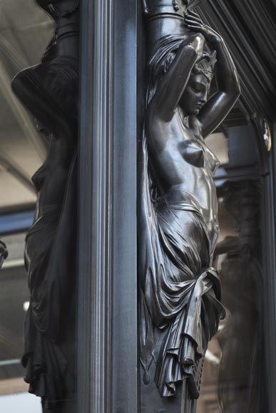 Henri LEMOINE, Maison LEMOINE, LEMARCHAND AND Edmond BÉRANGER, Exceptional Renaissance-style library 