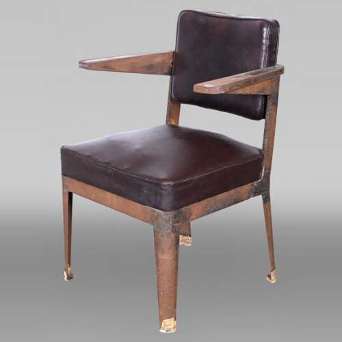 Armchair by PROUVÉ Jean, to be proven as by Prouvé