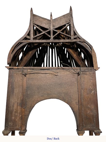 Compagnonnage masterpiece in walnut-5