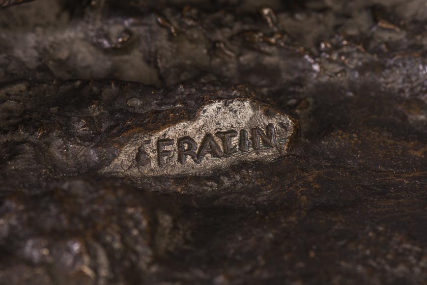 Christophe FRATIN (1801-1864), Taureau à la grenouille (A Bull With a Frog)-8