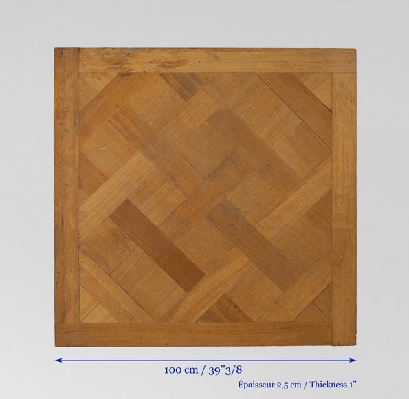 Set of 20th century Versailles oak parquet flooring-6