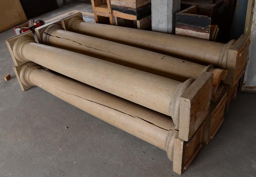 Batch of six antic Doric columns-2