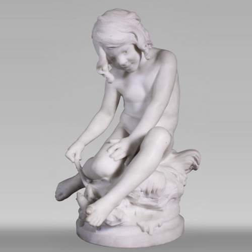 Auguste MOREAU, The Crayfish Fisherman, circa 1902