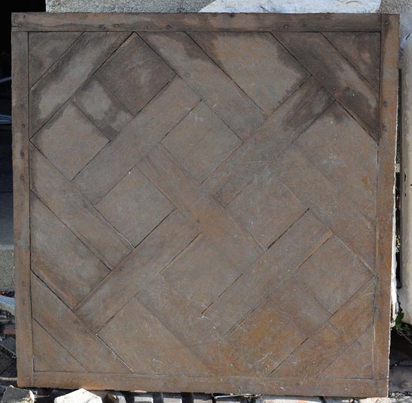 Lot of Versailles parquet flooring and Chantilly oak parquet flooring from the 18th century-14
