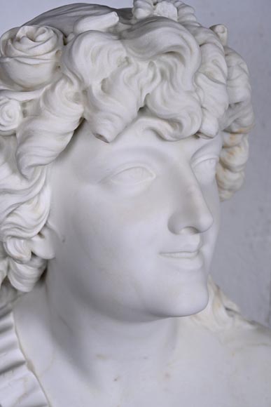 Auguste Clésinger, Bust of a Woman or Flora-2