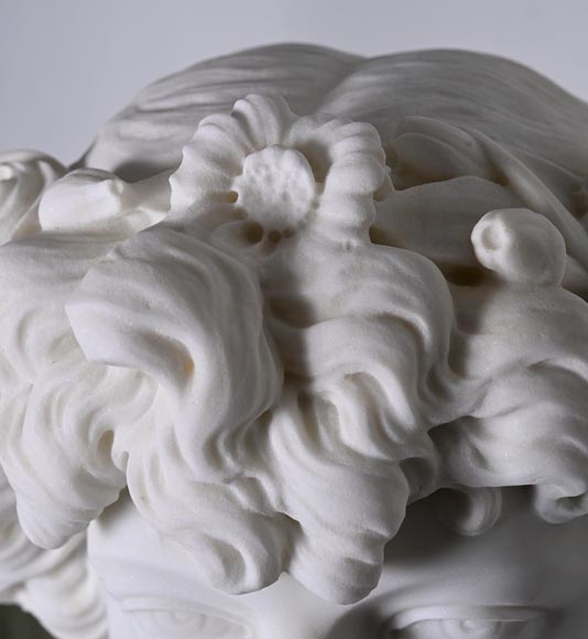 Auguste Clésinger, Bust of a Woman or Flora-6