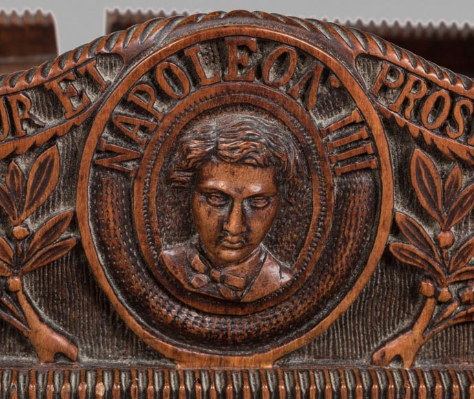 Exceptional Cigar Humidor – Tribute to Prince Imperial Napoleon IV (1873-1879)-3