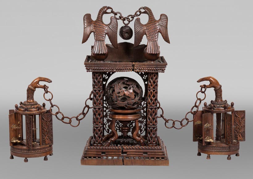 Exceptional Cigar Humidor – Tribute to Prince Imperial Napoleon IV (1873-1879)-12