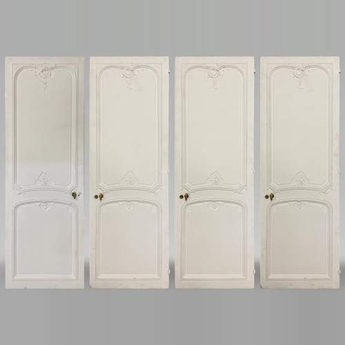 Series of four simple Louis XV style doors