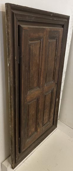 Small oak cupboard door with frame-1