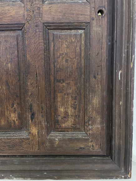 Small oak cupboard door with frame-6
