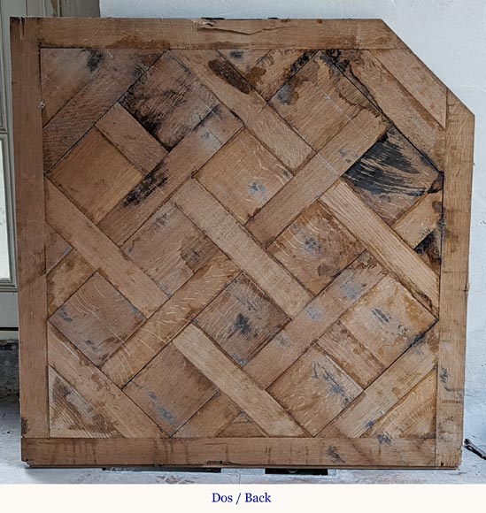 Batch of about 30 m² of 18th century style Versailles oak parquet flooring Batch of about 30 m² of 18th century style Versailles oak parquet flooring-8