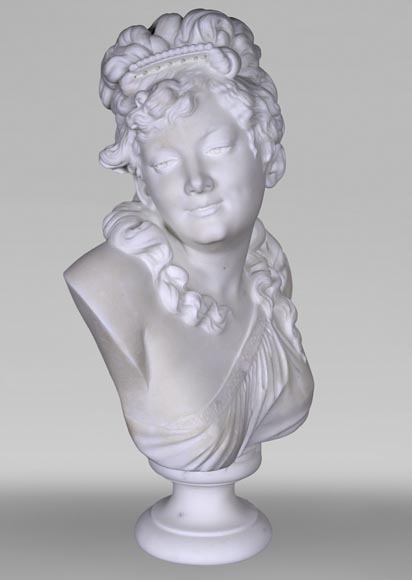 Joseph FRUGONI, Bust of a woman or Aphrodite-1