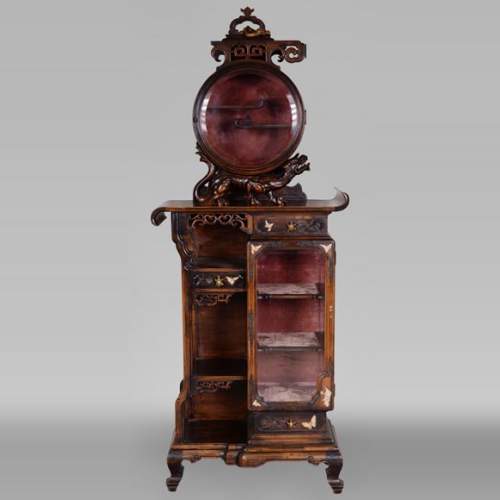 Louis Majorelle, japanese style display cabinet