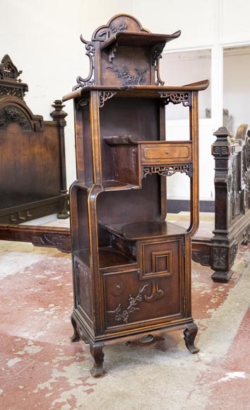 Gabriel VIARDOT (1830-1909), Japanese-style bedroom furniture set-10