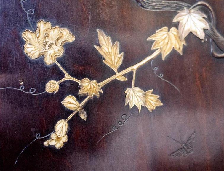 Gabriel VIARDOT (1830-1909), Japanese-style bedroom furniture set-12