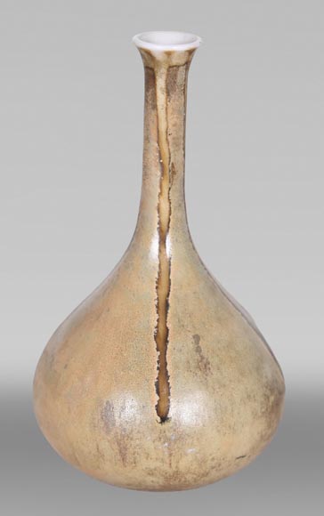 Taxile DOAT, Porcelain soliflore, monogrammed “TD”-0