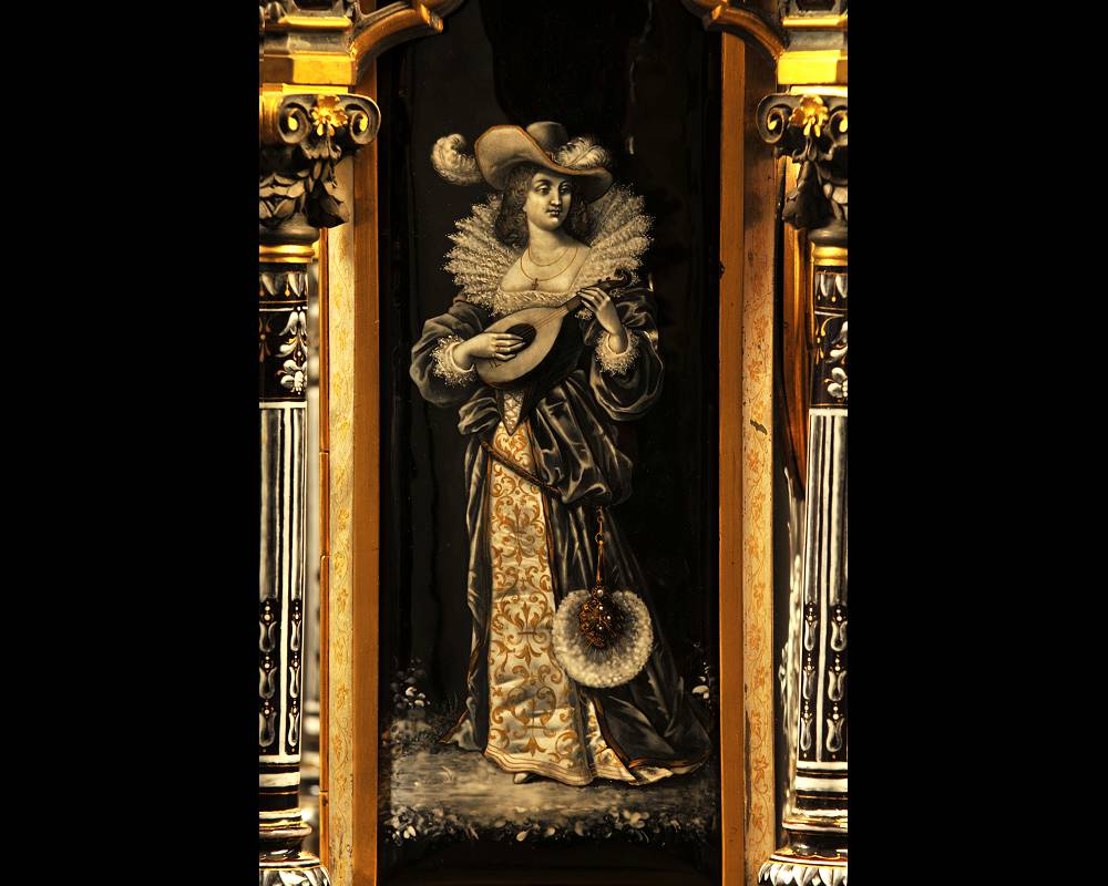 Paul SOYER, Bronze, Gilded Bronze and Enameled Clock, circa 1860-5