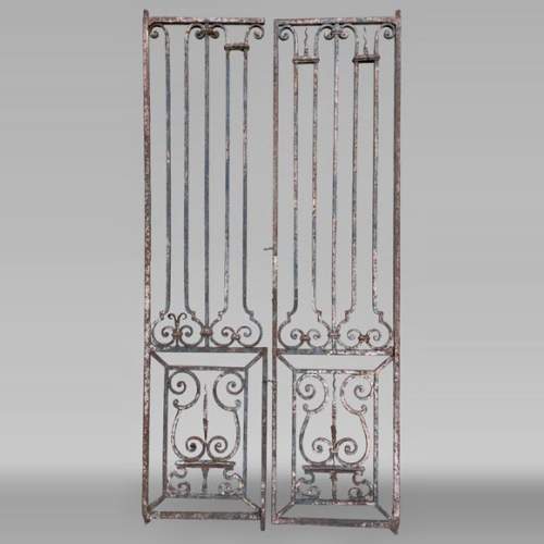 Small wrought-iron gate