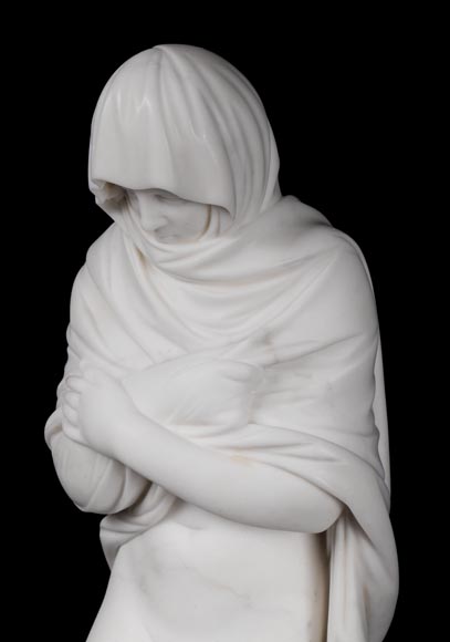 FRANCESCO LAZZARINI (1748-1808) – Winter, also known as The Chilly One, after Jean-Antoine Houdon-2