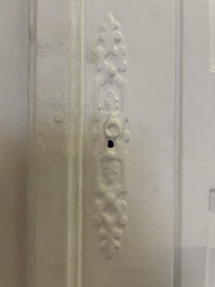 Double curved cupboard door with frame-4