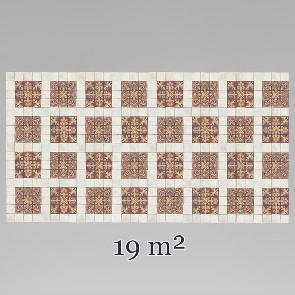 19 m² cement tile floor-0