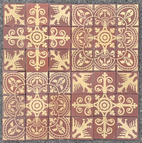 19 m² cement tile floor-1