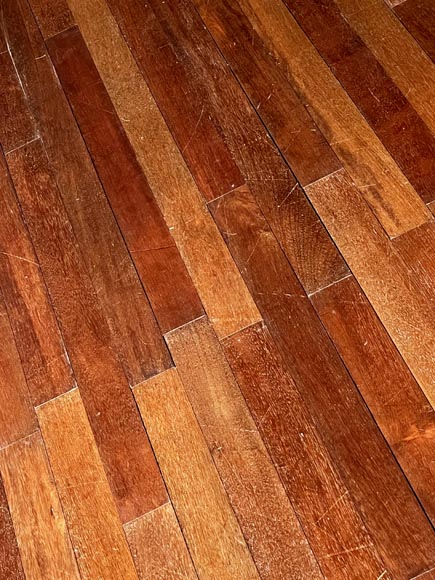 Lot of 351 m² of Merbau parquet flooring Lot of 351 m² of Merbau parquet flooring-3
