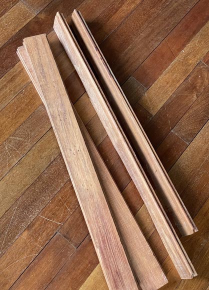 Lot of 351 m² of Merbau parquet flooring Lot of 351 m² of Merbau parquet flooring-4