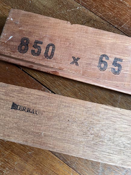 Lot of 351 m² of Merbau parquet flooring Lot of 351 m² of Merbau parquet flooring-5