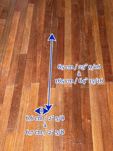 Lot of 351 m² of Merbau parquet flooring Lot of 351 m² of Merbau parquet flooring-6