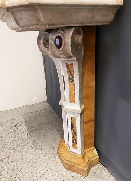 Marble fountain, late 19th century-5