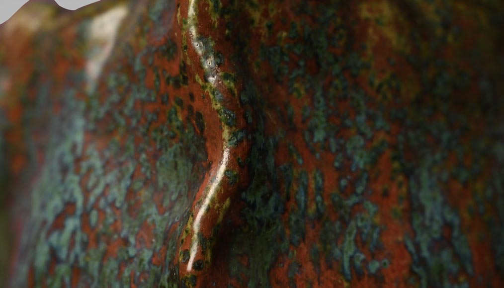 Adrien DALPAYRAT, Glazed Ceramic Vase, 1900 Paris Exposition-4