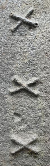 Fireback from the 16th century with the arms of Charles V-5