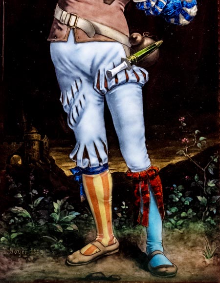 Théophile Soyer, The Hunter, 1885 Théophile Soyer, The Hunter, 1885-4