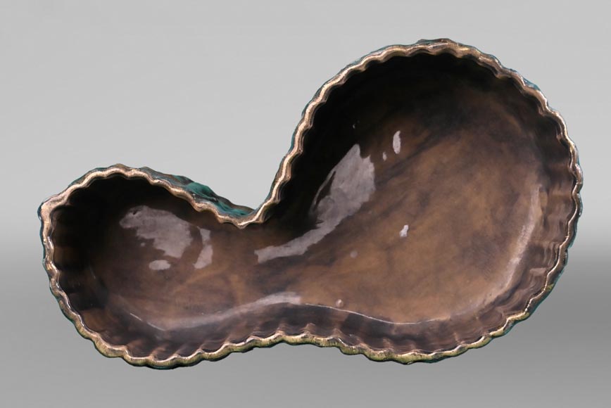 Émile GALLÉ, Jardiniere with a design inspired by the nature of Pharaonic Egypt, circa 1879-1890-6