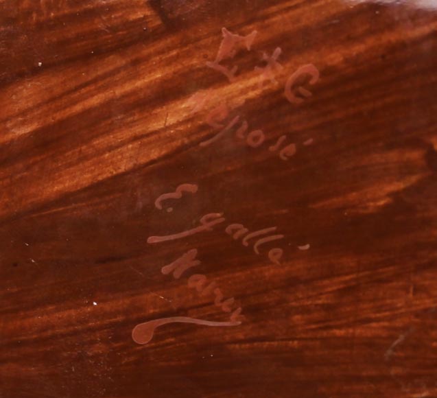 Émile GALLÉ, Jardiniere with a design inspired by the nature of Pharaonic Egypt, circa 1879-1890-8