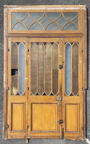 Pair of Triple Doors with Glazed Frame – Circa 1900-1