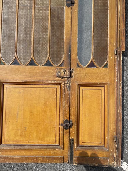 Pair of Triple Doors with Glazed Frame – Circa 1900-5