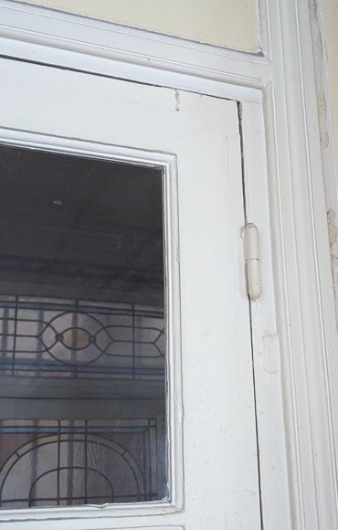 Set of 3 small-paned double doors-3