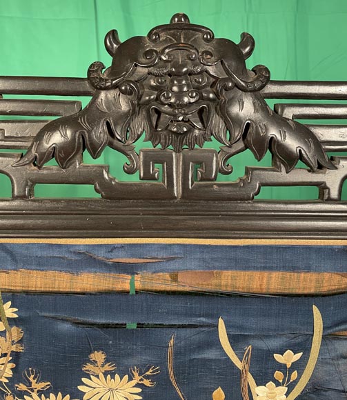 Japanese-style blackened wood spark plug-1