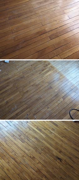 71 m² lot of linear oak parquet flooring-1