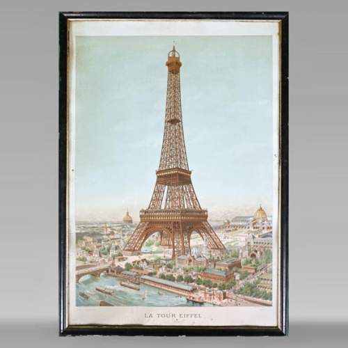 Louis TAUZIN, CHAMPENOIS et Cie, The Eiffel Tower, circa 1889