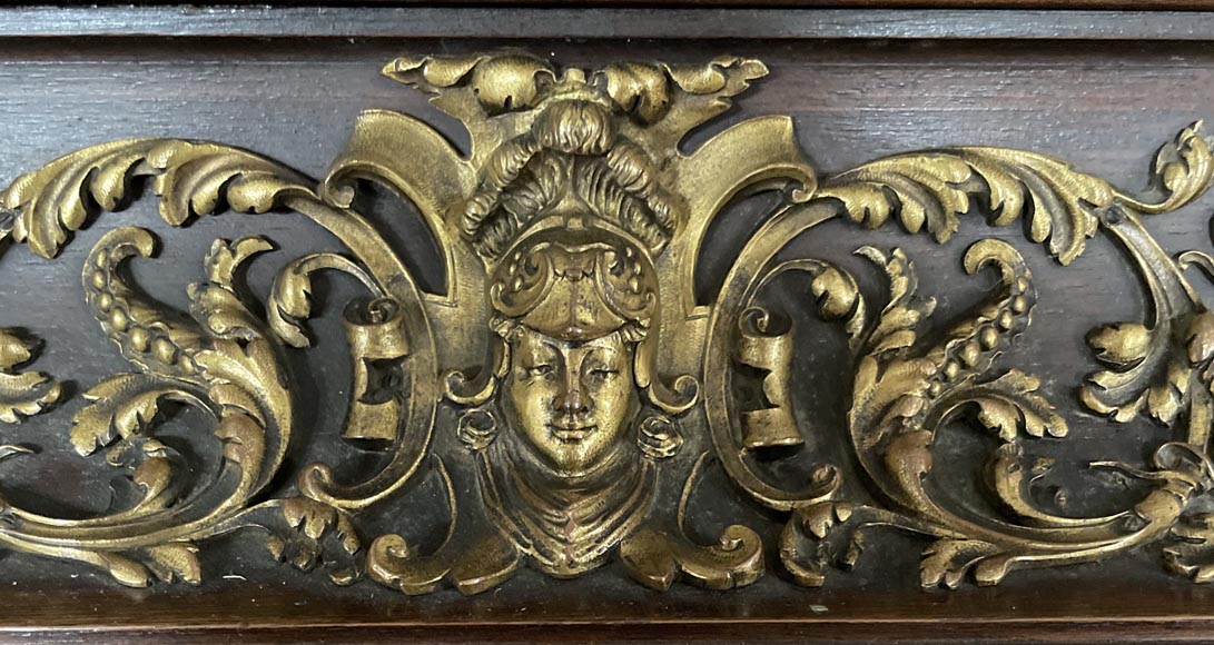 Aimé Millet (1819–1891) — Large Neo-Renaissance cabinet in walnut and gilt bronze Aimé Millet (1819–1891) — Large Neo-Renaissance cabinet in walnut and gilt bronze-13