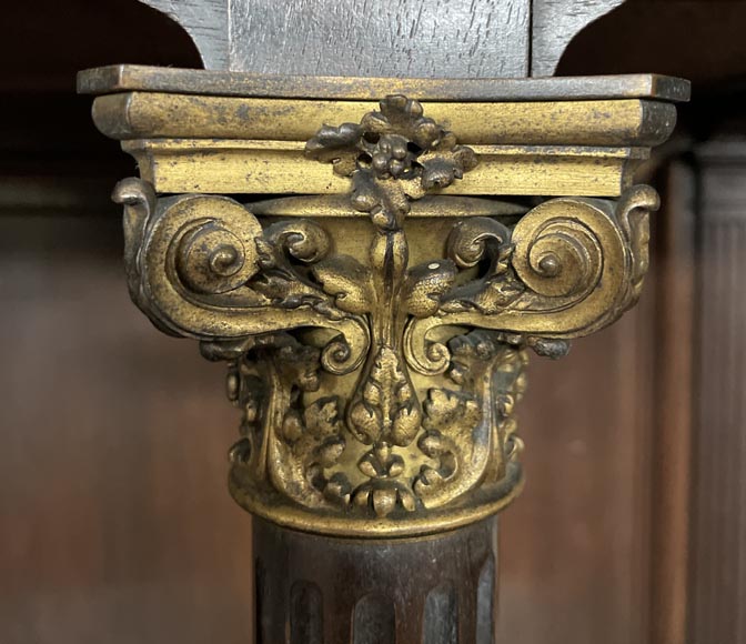 Aimé Millet (1819–1891) — Large Neo-Renaissance cabinet in walnut and gilt bronze Aimé Millet (1819–1891) — Large Neo-Renaissance cabinet in walnut and gilt bronze-14
